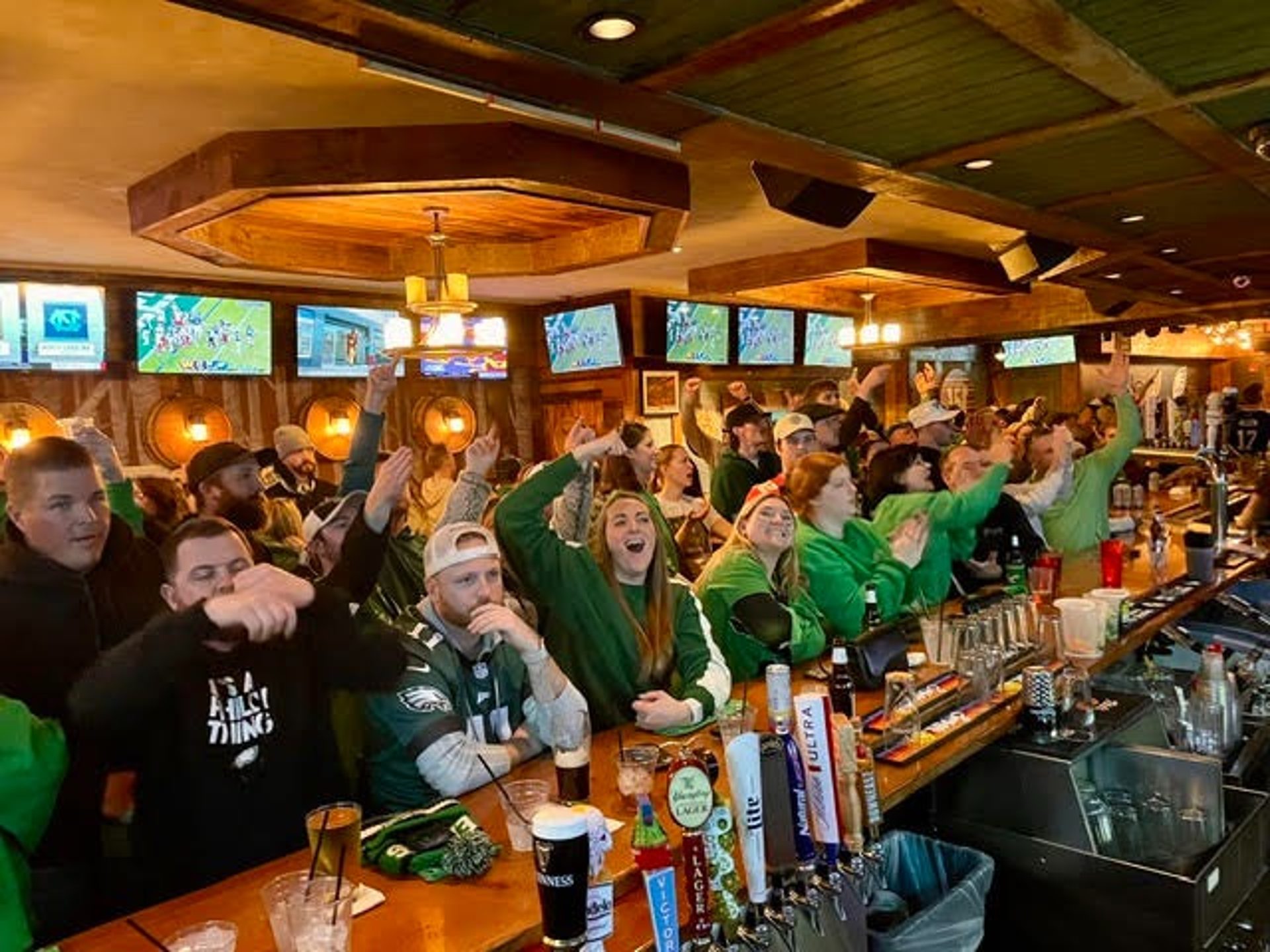 Sports viewing and community