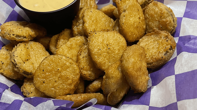 Fried Pickle Chips.