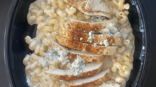 Black 'N' Blue Chicken Cavatappi.