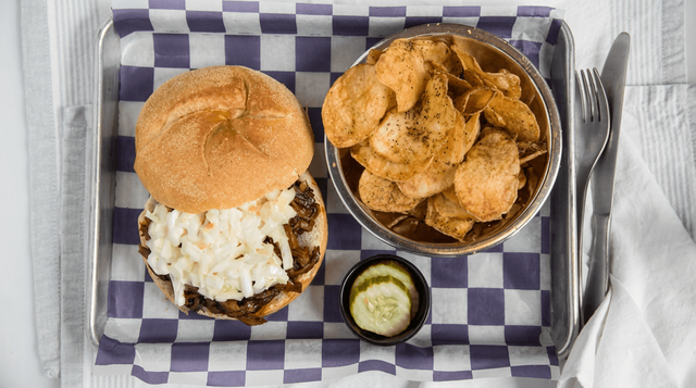 Brisket Sandwich.