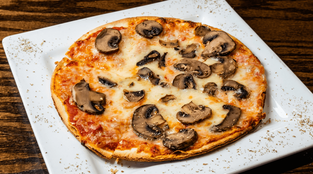 White Truffle Mushroom Flatbread