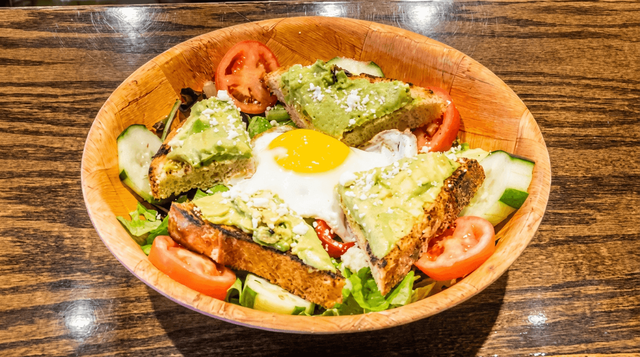 Avocado Toast Salad.