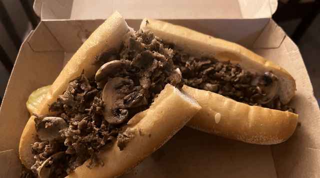 Truffle Cheesesteak.