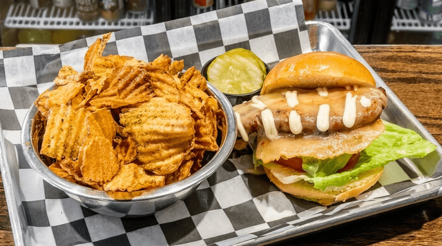 Crispy Avocado Chicken Sandwich